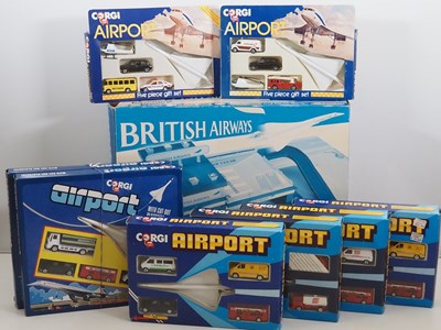 Lot 397 - CORGI Juniors - 'Airport' play sets together...