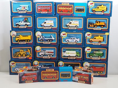 Lot 398 - MATCHBOX (Macau) - 'Superkings' trucks, vans...
