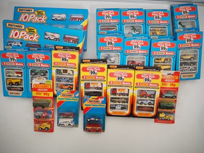 Lot 400 - MATCHBOX - Diecast car value packs, a...