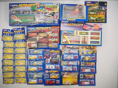 Lot 420 - CORGI - 'Auto City' vehicles, helicopters and...