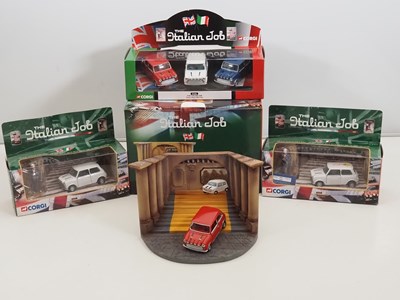 Lot 421 - CORGI - 'The Italian Job' sets comprising a 3...