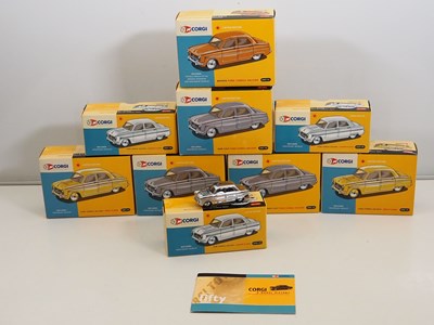 Lot 424 - CORGI - 50th Anniversary diecast cars all Ford...