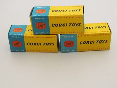 Lot 460 - A group of three scarce CORGI 462 promotional...