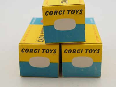 Lot 460 - A group of three scarce CORGI 462 promotional...