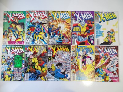 Lot 350 - UNCANNY X-MEN # 299, 300, 301, 302, 303, 304,...