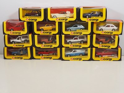 Lot 482 - A group of CORGI diecast cars and vans all in...