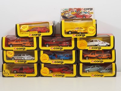 Lot 487 - CORGI 'Little and Large' diecast vehicle twin...