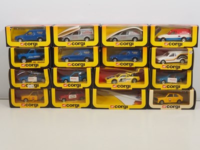 Lot 489 - A group of CORGI diecast cars and vans all in...