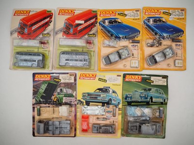 Lot 503 - DINKY kits on later sealed bubble cards - VG...