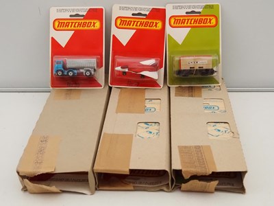 Lot 528 - MATCHBOX 1970's trade sleeves each containing...