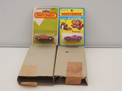 Lot 532 - A pair of MATCHBOX trade packs each containing...