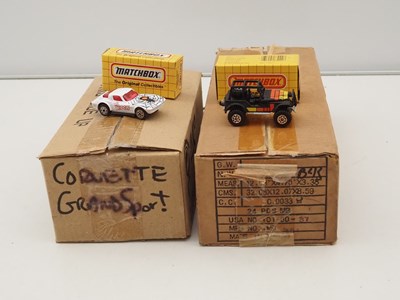 Lot 553 - A pair of MATCHBOX USA trade packs comprising...
