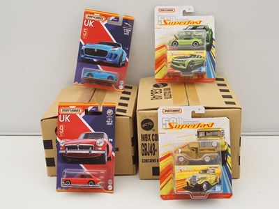 Lot 557 - A pair of MATCHBOX (Mattel) trade boxes one...