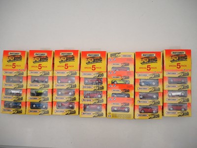 Lot 561 - MATCHBOX sealed retail packs each containing 5...