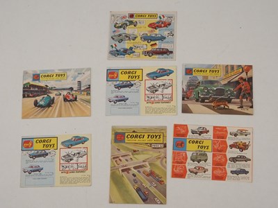 Lot 570 - Vintage CORGI UK issue catalogues comprising:...
