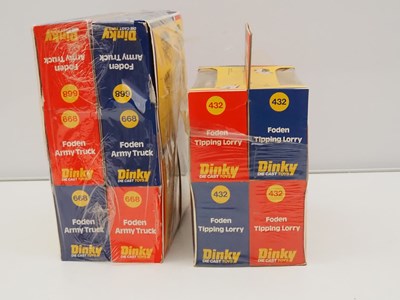 Lot 573 - A DINKY trade pack of 6x 668 Foden Army Truck...