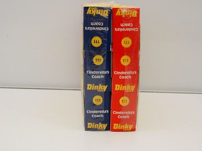 Lot 574 - A DINKY trade pack of 6x 111 Cinderella's...