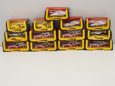 Lot 581 - A group of CORGI diecast road and race cars...