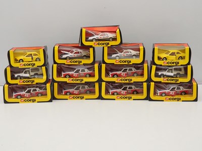 Lot 582 - A group of CORGI diecast road and race cars...