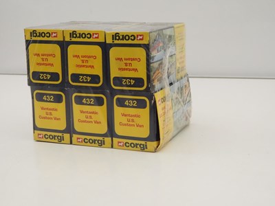 Lot 596 - A CORGI trade pack of 6x #432 Vantastic US...