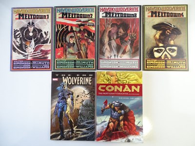 Lot 361 - CONAN, WOLVERINE, HAVOK & WOLVERINE LOT (Group...