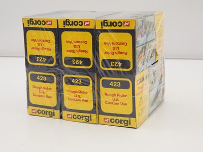Lot 597 - A CORGI trade pack containing 6 x #423 Rough...