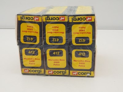 Lot 604 - A CORGI trade pack containing 6 x #412...
