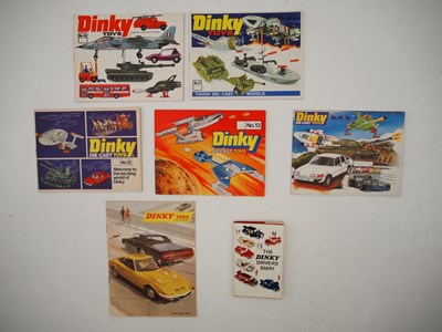 Lot 607 - DINKY vintage catalogues comprising a French...
