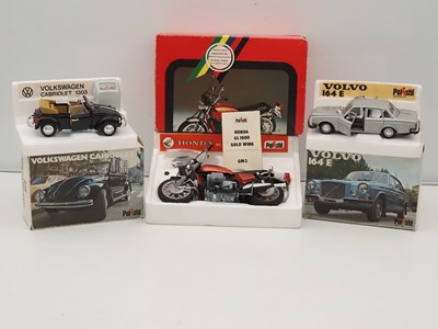 Lot 608 - A group of POLISTIL diecast vehicles...