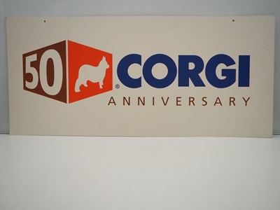 Lot 619 - A CORGI 50th anniversary double sided shop...