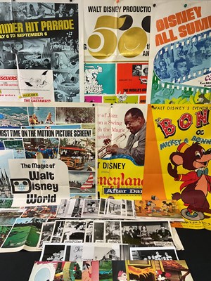 Lot 279 - A selection of WALT DISNEY posters and...