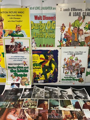 Lot 281 - WALT DISNEY - DARBY O'GILL AND THE LITTLE...