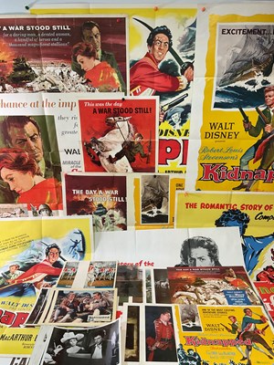 Lot 250 - WALT DISNEY - A group of UK Quad, one sheet...