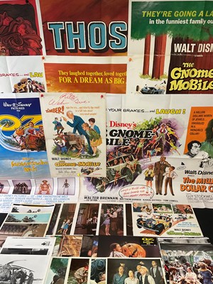 Lot 251 - WALT DISNEY - A quantity of UK Quad, one sheet...