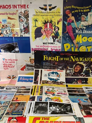 Lot 283 - WALT DISNEY - A quantity of UK Quad, one sheet...