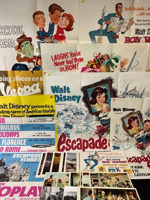 Lot 260 - WALT DISNEY - A selection of film memorabilia...