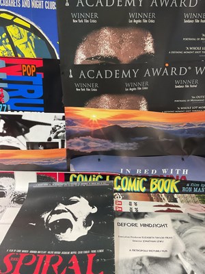 Lot 180 - A large group of documentary film posters...