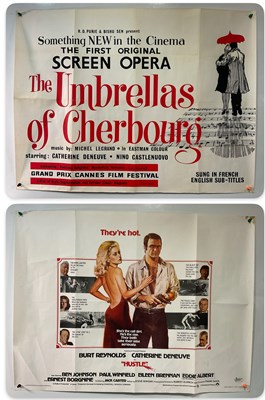 Lot 84 - Catherine DeNeuve - A pair of UK Quad film...
