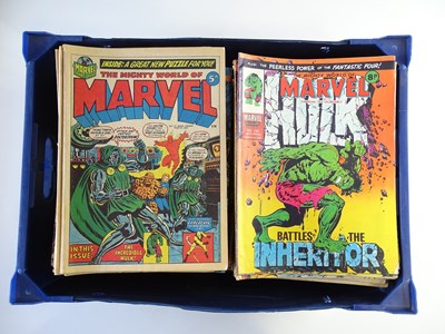 Lot 368 - LARGE COLLECTION OF BRITISH MARVEL COMICS -...