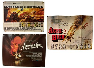 Lot 325 - A battle of film posters for various war films...