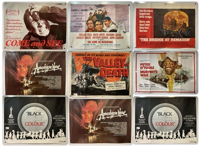 Lot 327 - A group of war UK Quad film posters comprising...