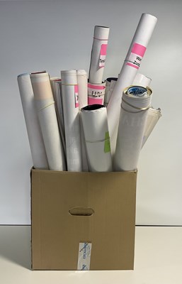 Lot 60 - A large quantity of mixed film posters with...