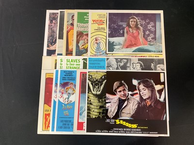 Lot 217 - A collection of mostly 1950s and 60s horror...