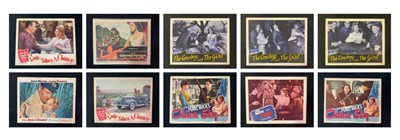 Lot 67 - A small group of vintage US lobby cards THE...