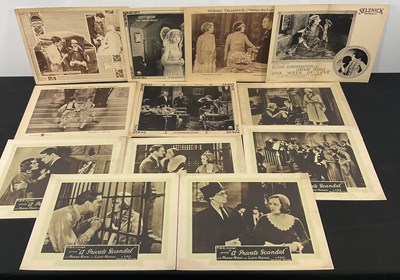 Lot 83 - A group of black and white US lobby cards for...