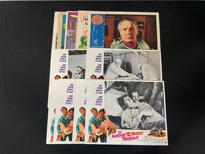 Lot 223 - A group of 1960s US lobby cards for sci-fi...