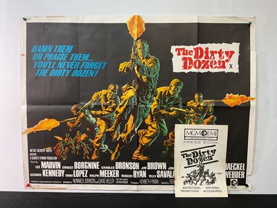 Lot 324 - THE DIRTY DOZEN (1967) UK Quad Style B film...
