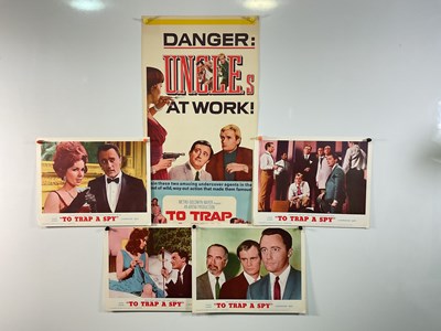 Lot 148 - TO TRAP A SPY (1966) US insert together signed...