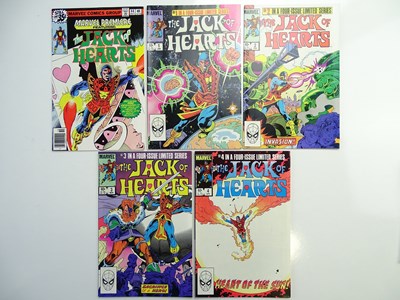 Lot 373 - JACK OF HEARTS LOT (Group of 5) - (MARVEL -...