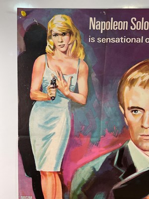 Lot 177 - THE SPY WITH MY FACE (1965) UK quad film...